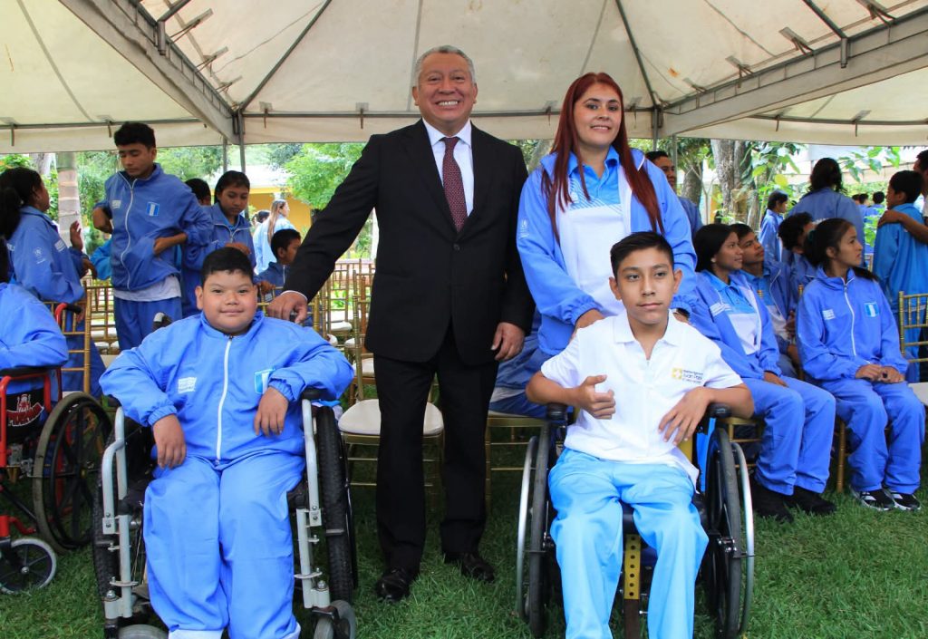 Juramentación de la delegación de Guatemala a los Juegos CODICADER para Estudiantes con Discapacidad 2026