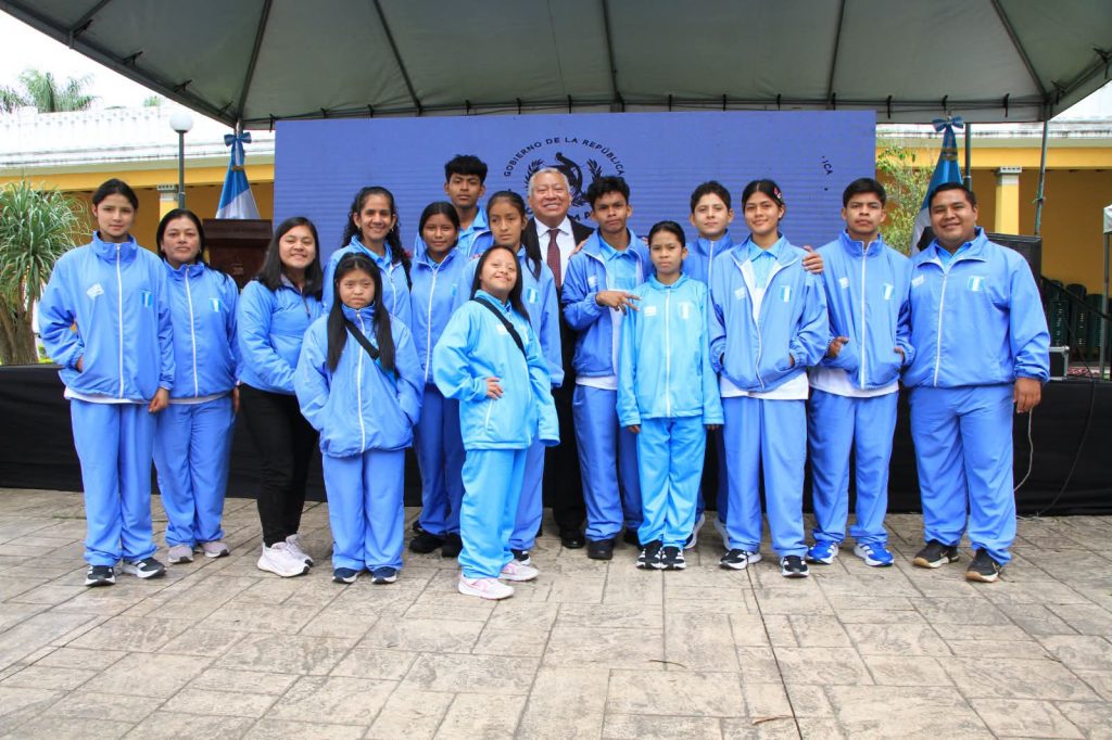 Juramentación de la delegación de Guatemala a los Juegos CODICADER para Estudiantes con Discapacidad 2026
