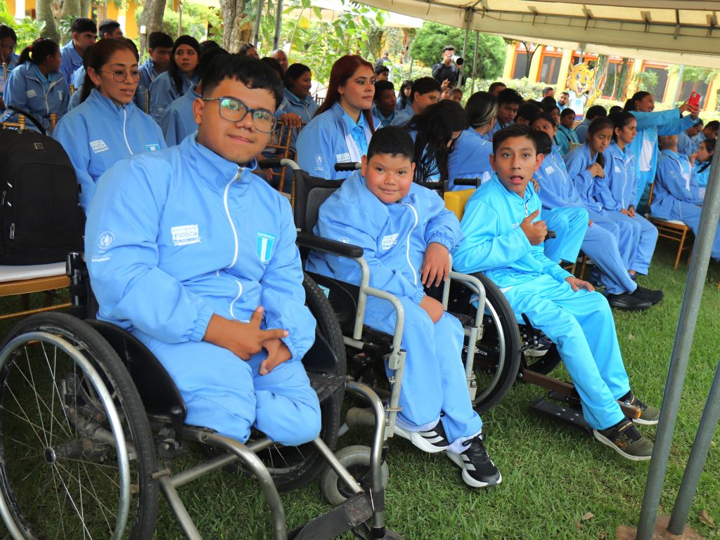 Juramentación de la delegación de Guatemala a los Juegos CODICADER para Estudiantes con Discapacidad 2026