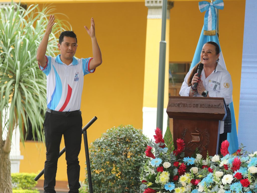Juramentación de la delegación de Guatemala a los Juegos CODICADER para Estudiantes con Discapacidad 2026