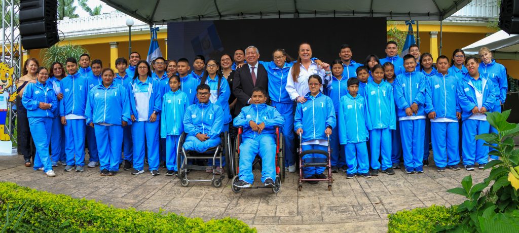 Juramentación de la delegación de Guatemala a los Juegos CODICADER para Estudiantes con Discapacidad 2026
